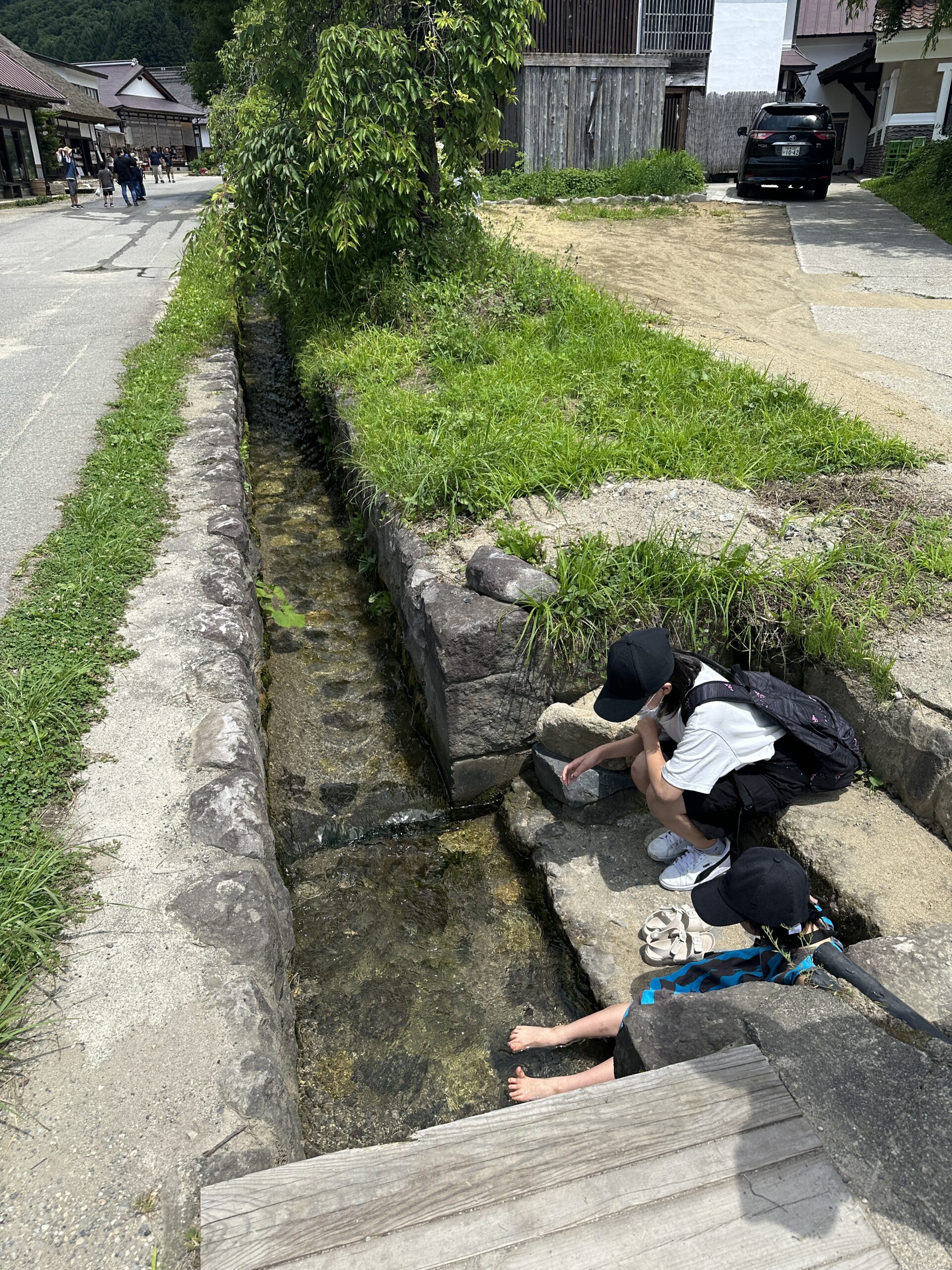 大内宿水路